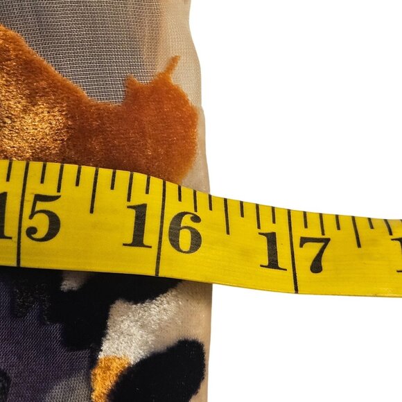 Cabi Women’s Mini Slip Dress Abstract Print S Artcore Espresso Fall Layering - Picture 9 of 11